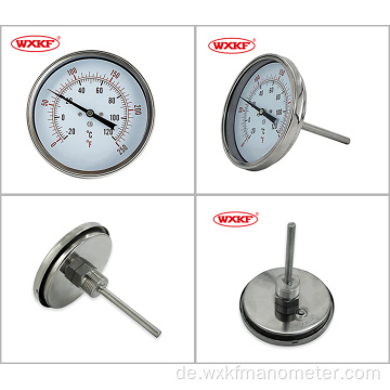 2,5 Zoll 304 Edelstahl Bimetallic Thermometer Messgeräte